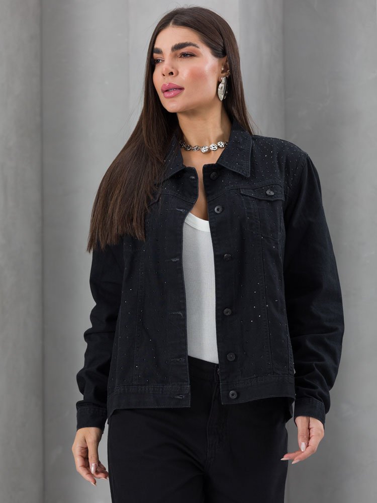 Casaco Feminino de Pelinhos Plus Size