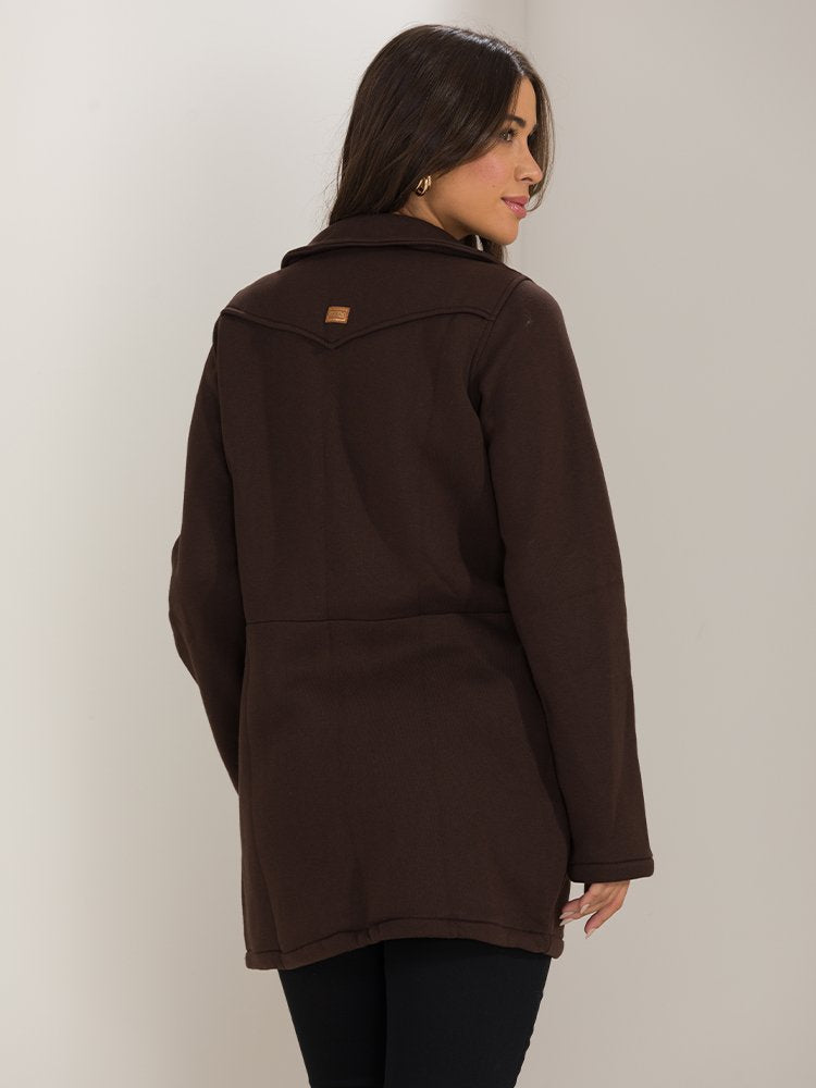 Casaco Feminino Sherpa Plus Size Pelinhos