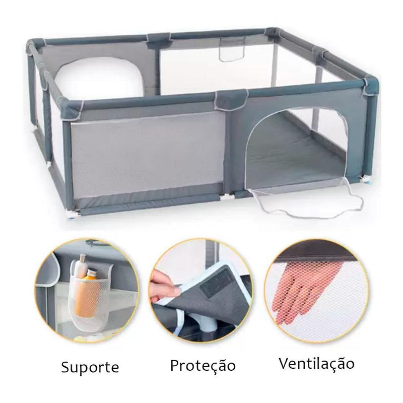 Chiqueiro Cercado para Bebês Brincarzi